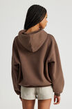 Music Merch Boxy Hoodie, LCN BRA MUD/BEABADOOBEE CUTIE - alternate image 3