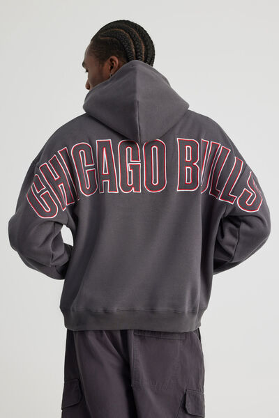 Nba Hoodie, LCN NBA SLATE/CHICAGO BULLS