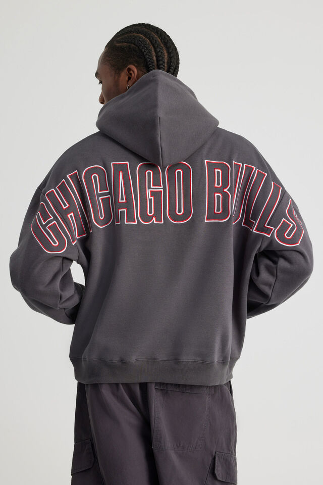 Nba Hoodie, LCN NBA SLATE/CHICAGO BULLS