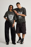 Archive Music Merch T Shirt, LCN MT SMASHING PUMPKINS WASHED BLACK/VAMP - alternate image 2
