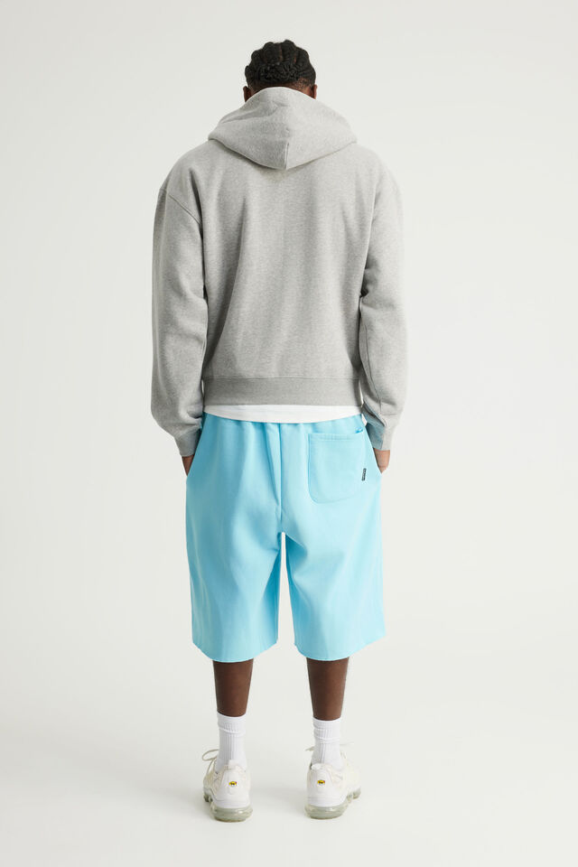 Authentics Baggy Track Short, WASHED LAGUNA BLUE