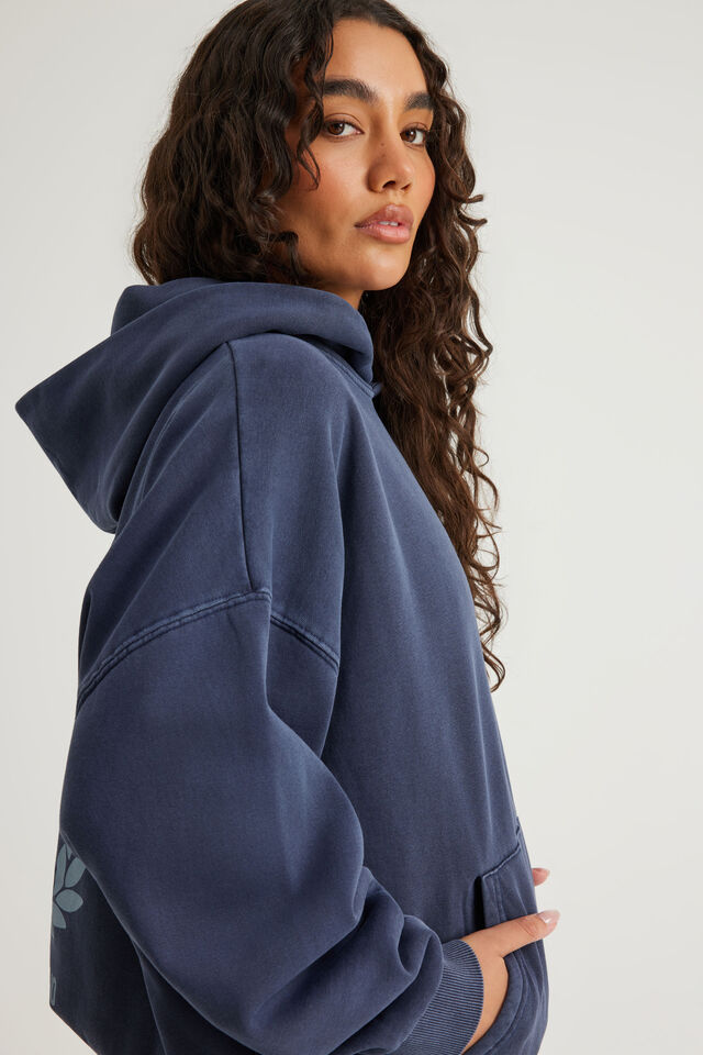 Open Gallery Hoodie, OG WASHED SEAL/GALLERY STUDIO
