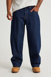 Authentics Semi-Barrel Jean, RAW INDIGO - example image 1