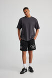 Nfl Basketball Short, LCN NFL BLACK/RAIDERS PREP - alternate image 1