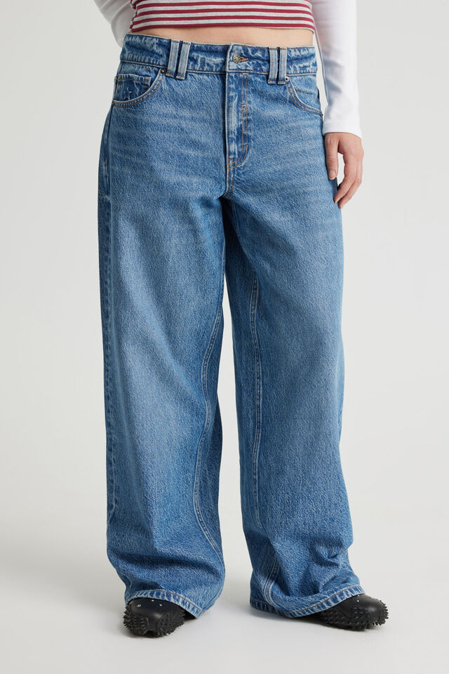 Mid Rise Baggy Jean, DREAM WAVE