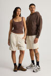 Nfl Basketball Short, LCN NFL VANILLA/RAIDERS CURVE CLASSIC - alternate image 2