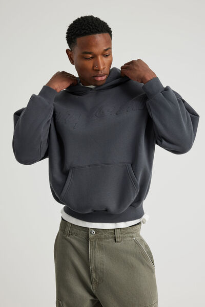 Open Gallery Hoodie, OG SLATE/EMBOSSING