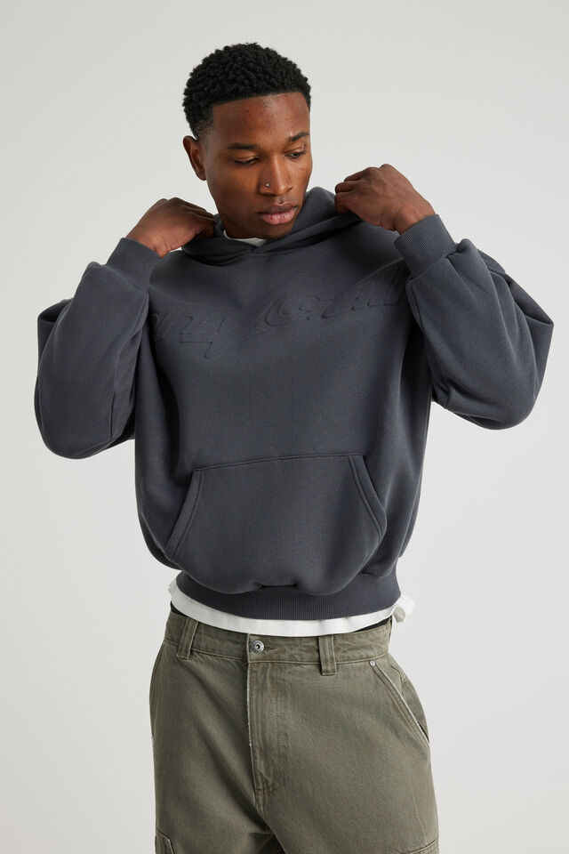 Open Gallery Hoodie, OG SLATE/EMBOSSING