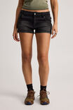 Stretch Denim Short, EXTREME BLACK WASH - alternate image 1