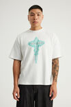 Notion Vintage Graphic Tshirt, NTN WHITE/DESTROY CROSS - example image 3