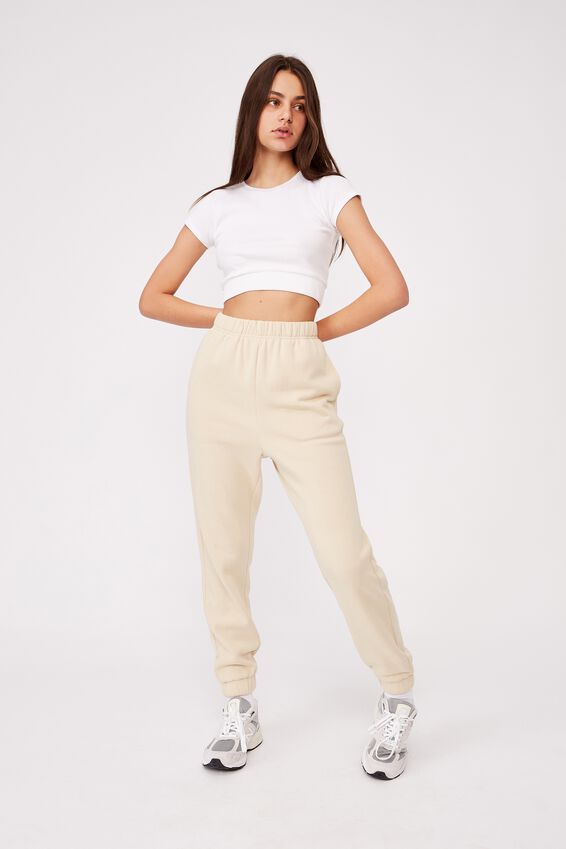 Super High Rise Trackpant, FOG