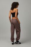 Super Slouchy Trackpant, PLUM TRUFFLE - alternate image 3