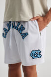 North Carolina Basketball Short, LCN UNC WHITE/CAROLINA CURVE - alternate image 4