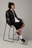 Basquiat Varsity Jacket, LCN BSQ BASQUIAT/BLACK - alternate image 6