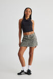 Bella Cowl Neck Halter, BLACK - alternate image 2