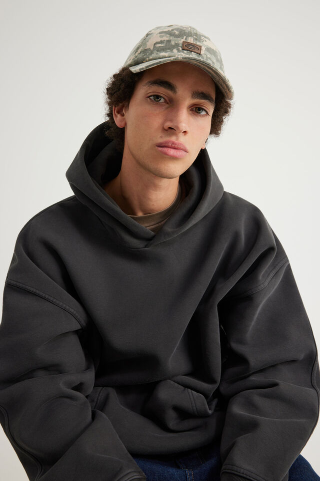Notion Dark Aura Camo Dad Cap, NOTION CAMO W FRONT PATCH