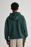 Half Half Hoodie, HH IVY GREEN/HALF HALF GRAFFITI - alternate image 3