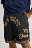 Nfl Basketball Short, LCN NFL PIRATE BLACK/NEW YORK GIANTS INFILL - alternate image 4