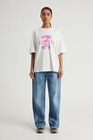 Notion Oversized Graphic Tee, NTN CLOUD/ROBO GIRL - alternate image 2