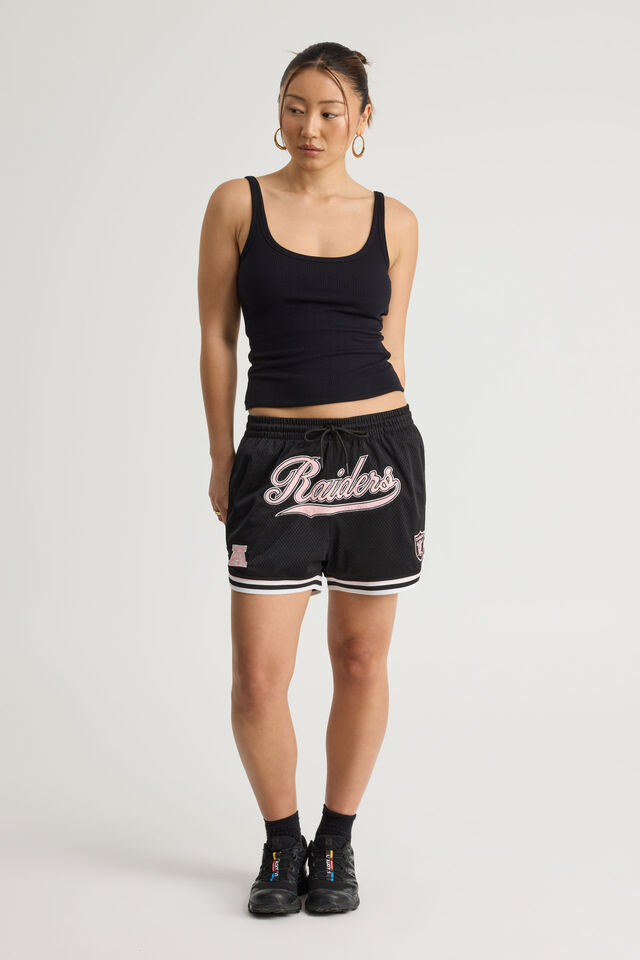 Lcn Nfl Field Short, NFL LCN RAIDERS_BLACK/PINK