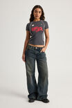 Fitted Graphic Tee, SLATE PIPING/NOTION - alternate image 2