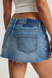 Ari Slouchy Mini Skirt, DAYDREAM INDIGO - example image 3