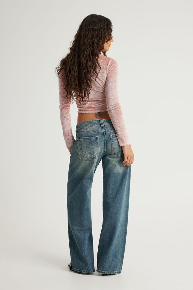 Luca Low Rise Jean, FESTIVAL DAYZE TINT_STAR