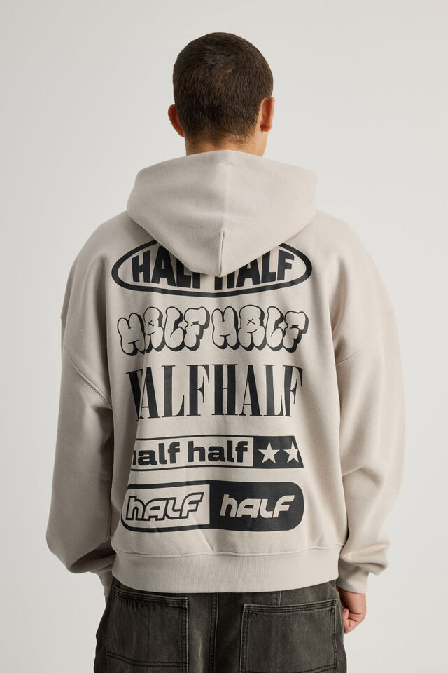 Half Half Hoodie, HH FOG/HALF HALF HERITAGE