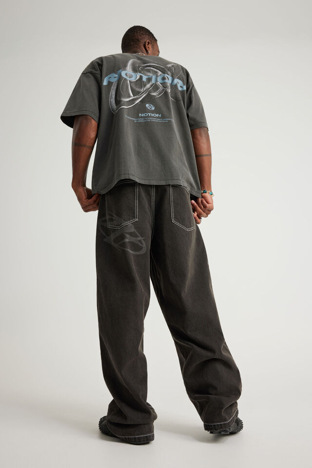 Notion Baggy Jean, MUDDY BLACK