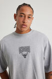 Box Fit Nba T Shirt, LCN NBA STEEL MARLE/CHICAGO BULLS CLASSIC - alternate image 4