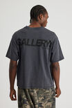 Open Gallery Box Fit Tshirt, OG WASHED SLATE/BLACK GALLERY STARS - alternate image 3