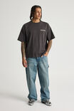 Heavyweight Box Fit Nfl Tshirt, LCN NFL SLATE/RAIDERS STEEL - alternate image 2