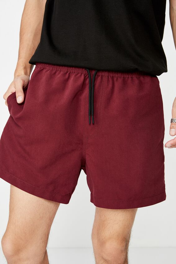 Resort Short, BURGUNDY