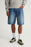 Open Gallery Baggy Denim Short, ARCTIC BLUE - alternate image 2