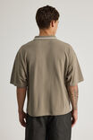 Open Gallery Cropped Sports Jersey, OG KHAKI MIST/GALLERY CREST - alternate image 3
