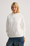 Harley Slouchy Hoodie, VINATGE WHITE/TLK LTR AIRY BLUE - alternate image 3