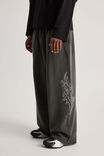 Marvel Baggy Trackpant, LCN MAR WASHED BLACK/SILVER SURFER - alternate image 1