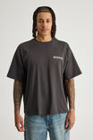 Heavyweight Box Fit Nfl Tshirt, LCN NFL SLATE/RAIDERS STEEL - alternate image 3