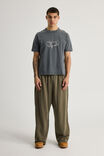 Notion Vintage Slim Fit Graphic Tshirt, NTN WASHED SLATE/CHROME FLAME - example image 5