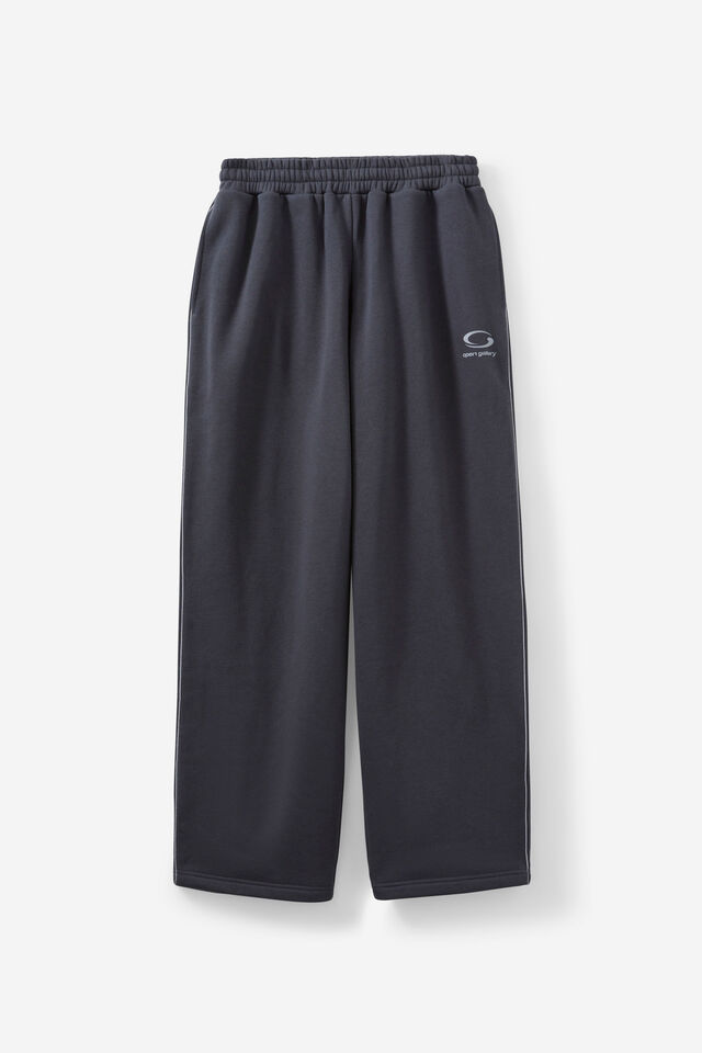 Open Gallery Baggy Track Pant, OG ICED LAGOON/PIPING