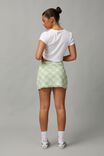 Mesh Mini Skirt, CHECK - alternate image 3