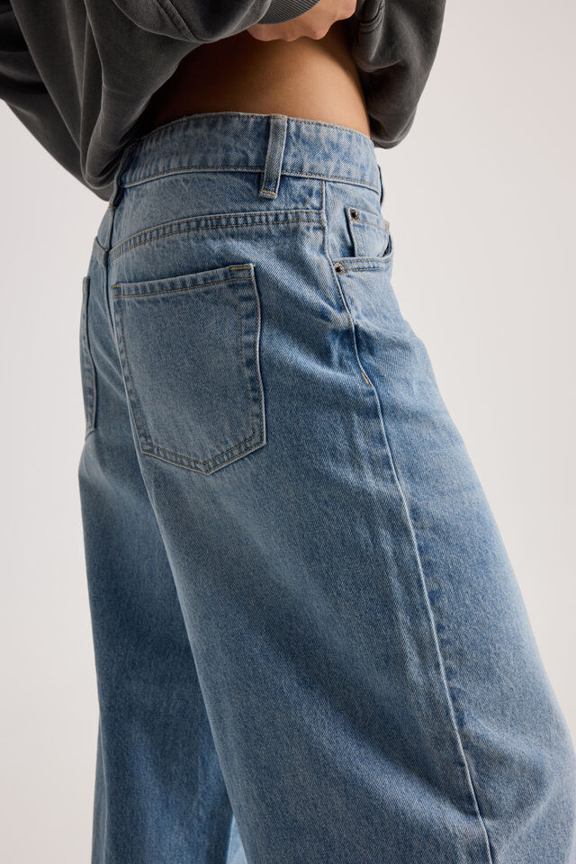 High Rise Baggy Jean, VENICE BLUE