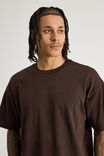 Authentics Heavy Weight Box Fit Tshirt, CHOC TORTE - alternate image 4
