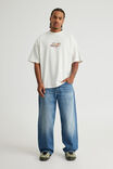 Spongebob X Half Half Heavyweight Box Fit T Shirt, LCN NIC CLOUD/SPONGEBOB GANGS ALL HERE - example image 5