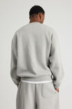 Authentics Boxy Crew, GREY MARLE - alternate image 3