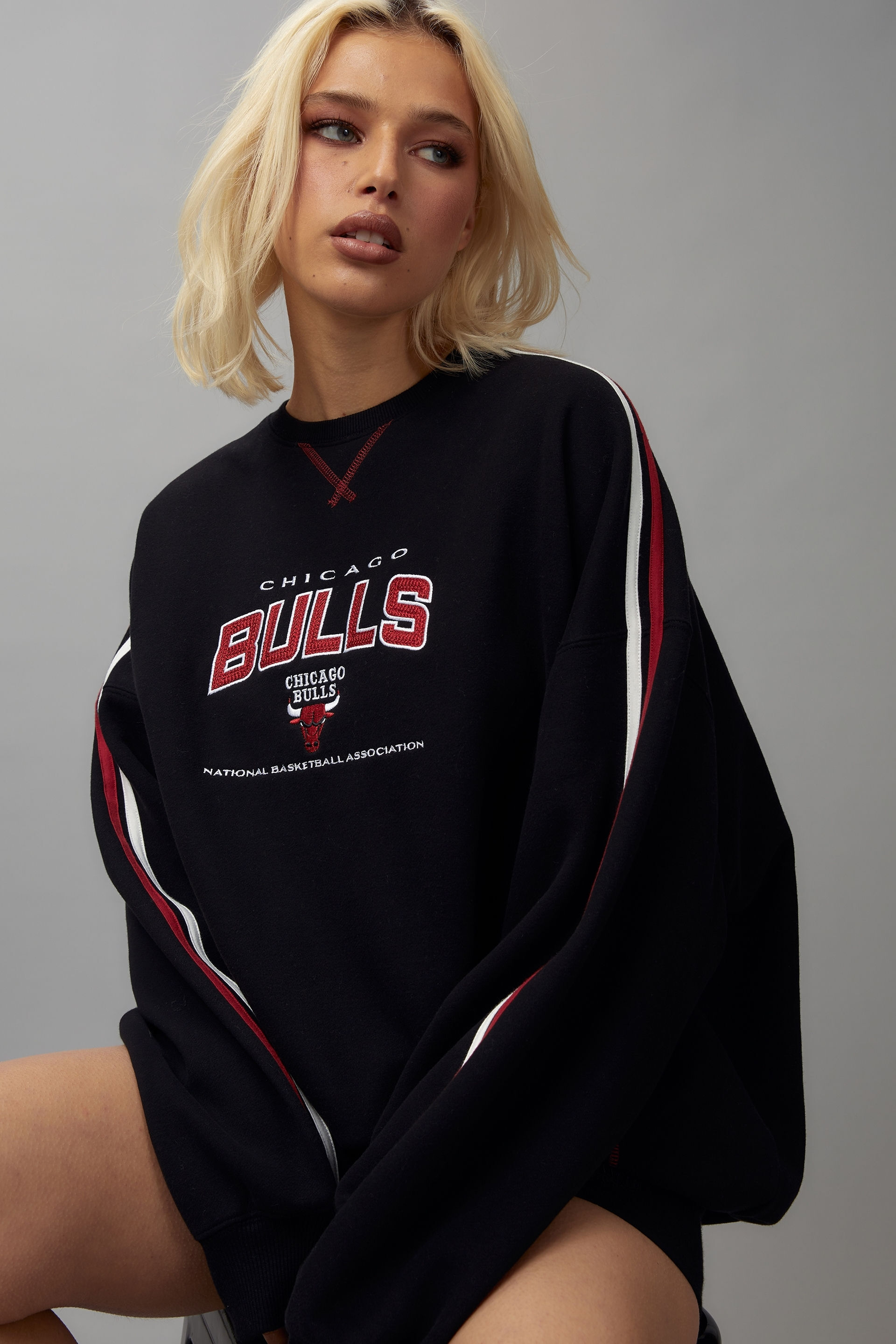 Graphic hotsell crew neck