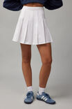 Pleated Skirt, WHITE - alternate image 2