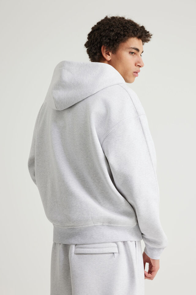 Authentics Premium Zip Through, SILVER MARLE