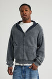 Open Gallery Knit Zip Through, OG SEAL/ETERNITY - alternate image 1