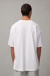 Oversized Nfl T Shirt, LCN NFL WHITE/RAIDERS GOTHIC - alternate image 3